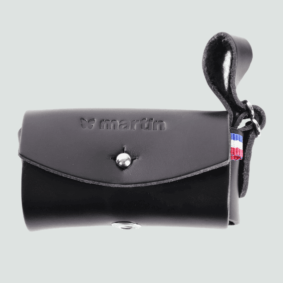 Dozownik skórzany na woreczki dla psa Poopi czarny Dozownik skórzany na woreczki dla psa Poopi czarny