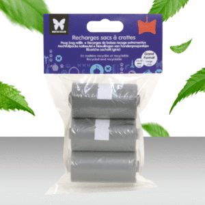 Worki na odchody dla psa zestaw 3 dużych rolek ekologiczne 2