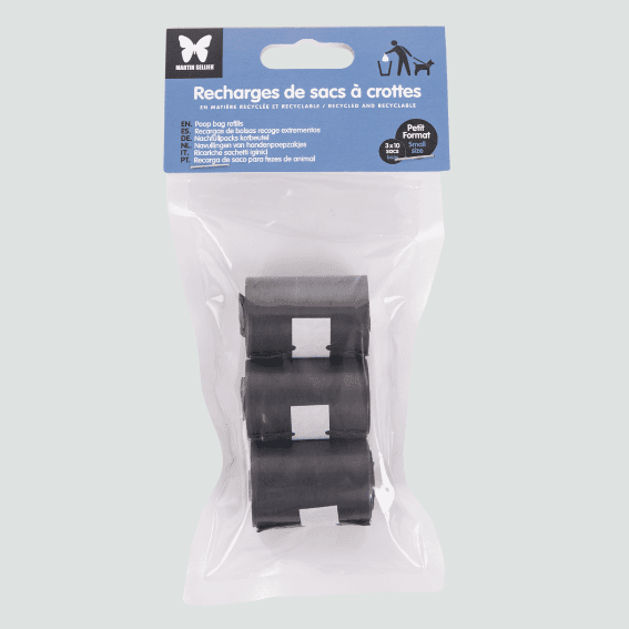 Worki na odchody dla psa zestaw 3 małych rolek ekologiczne