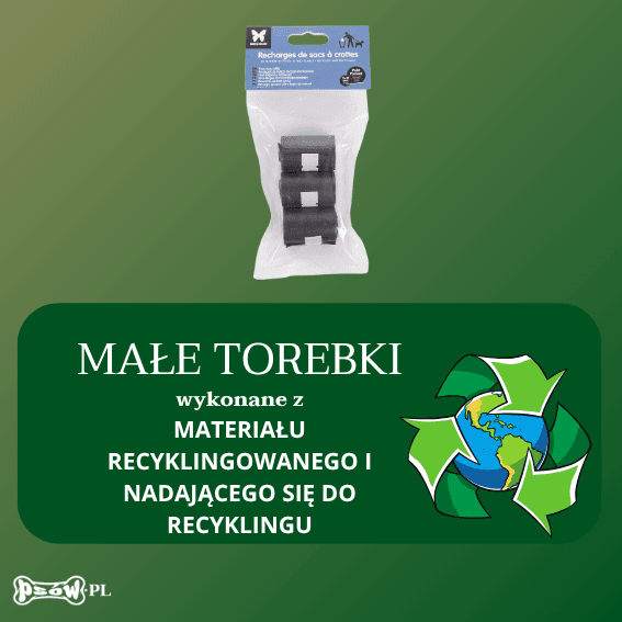 opis Worki na odchody dla psa zestaw 3 małych rolek ekologiczne 2