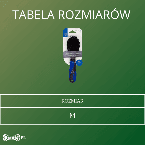 tabela rozmiarow Szczotka dwustronna Technic Héry
