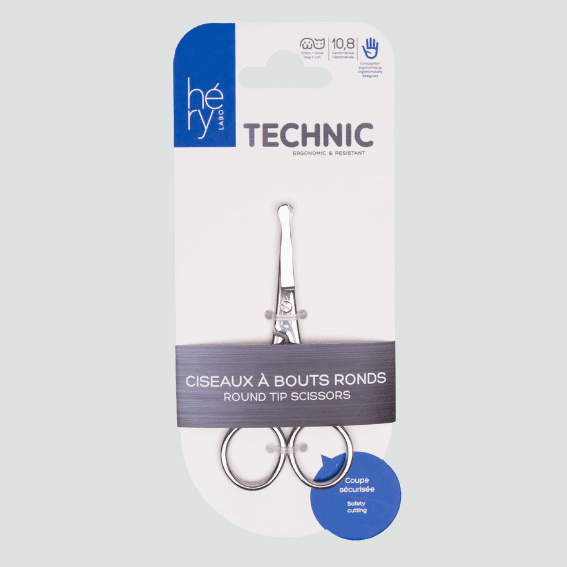 Nożyczki dla psów z okrągłą końcówką Technic Héry