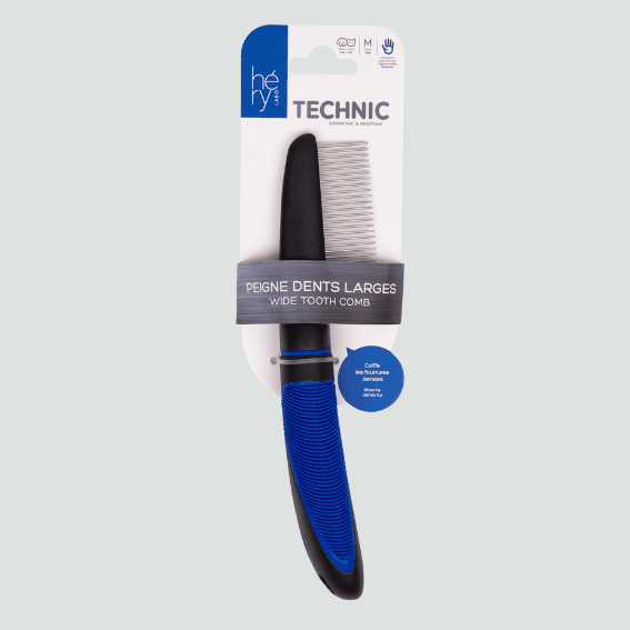 Grzebień z szerokimi zębami dla psa Technic Héry Grzebień z szerokimi zębami dla psa Technic Héry