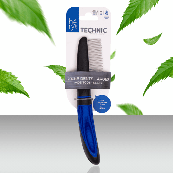 Grzebień z szerokimi zębami dla psa Technic Héry 2