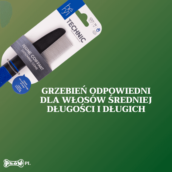 opis Grzebień do pielęgnacji dla psa Technic Héry