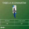 tabela rozmiarow Grzebień do pielęgnacji dla psa Technic Héry