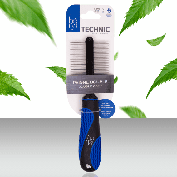 Grzebień dwustronny dla psa Technic Héry 2