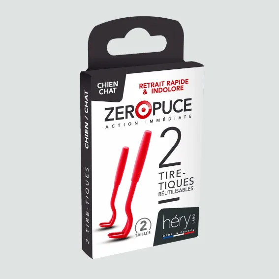 Haczyki do usuwania kleszczy pakiet 2 sztuk Héry