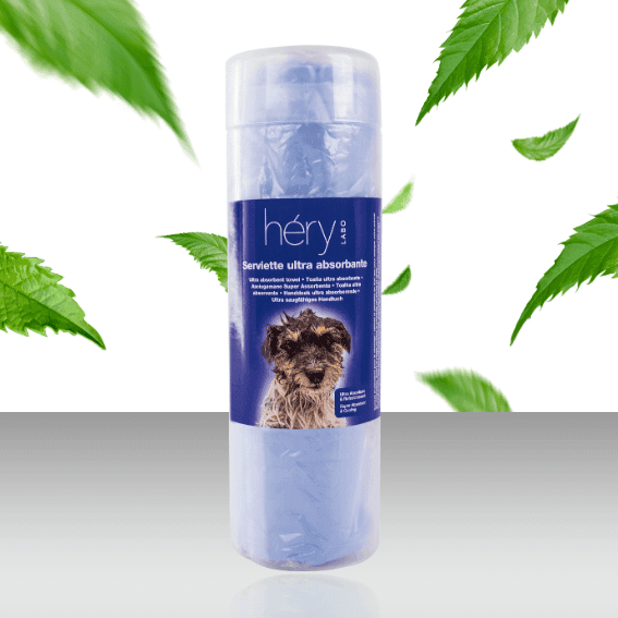 Bardzo chłonny ręcznik dla psa Héry 2 Bardzo chłonny ręcznik dla psa Héry 2