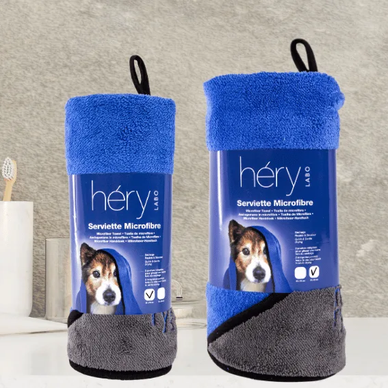 Ręcznik z mikrofibry dla psa Héry 2 rozmiary