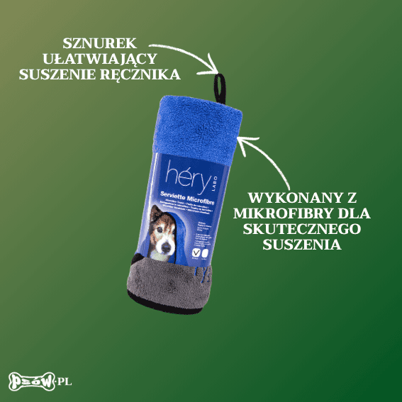opis Ręcznik z mikrofibry dla psa Héry