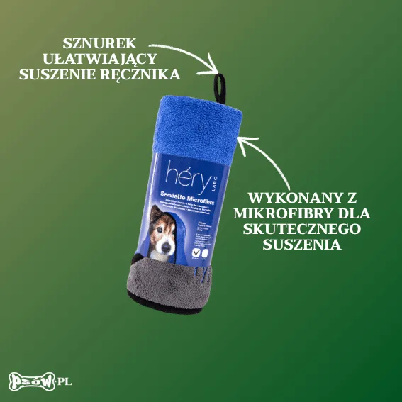 opis Ręcznik z mikrofibry dla psa Héry