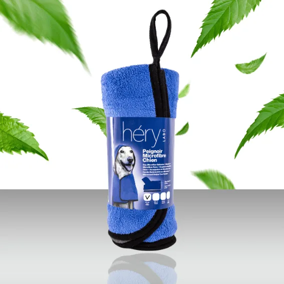 Szlafrok z mikrofibry dla psa Héry rozmiar S 2