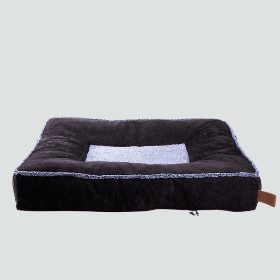 Materac dla psa z grubymi brzegami Doudouzen niebieski