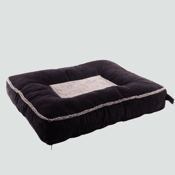 Materac dla psa z grubymi brzegami Doudouzen szary 3