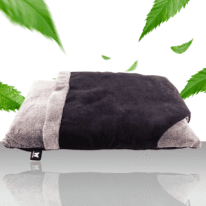 Materac dla psa z kocem Doudouzen szary 2