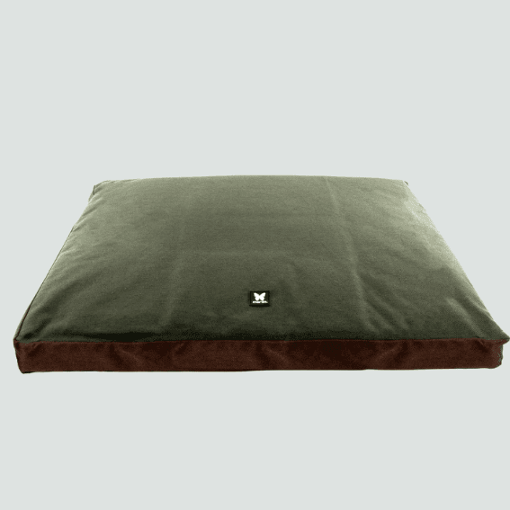Materac dla psa tkanina Oxford Kaki-brąz