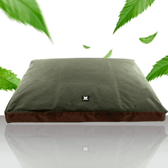 Materac dla psa tkanina Oxford Kaki-brąz 2