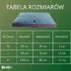 tabela rozmiarow Materac dla psa tkanina Oxford niebiesko-fioletowy