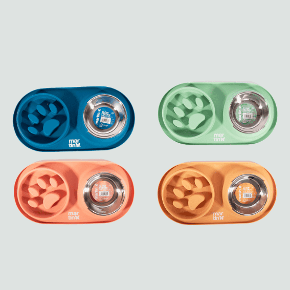 Miska ze stali nierdzewnej dla psa Slow feeder 4 kolory