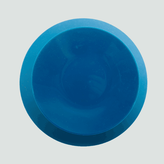 Miska do lizania z silikonu dla psa niebieska 3