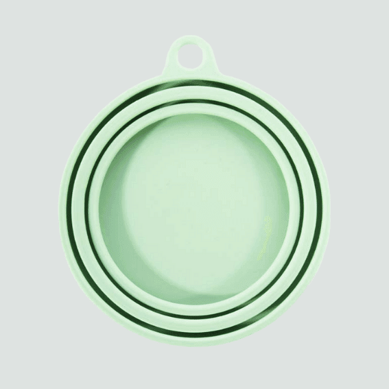 Pokrywka do karmy dla psa z obrotowym znacznikiem daty zielona 3