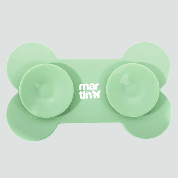 Mata do lizania z silikonu kość zielona 3