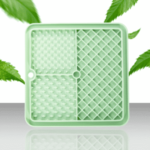 Mata do lizania z silikonu 3 strefy zielona 2